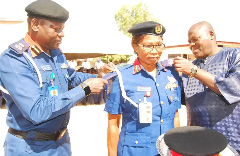 Taraba: NSCDC Commandant urges Officers to uphold Federal Trust in Promotions